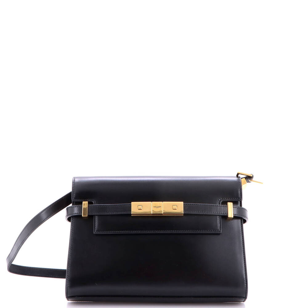 Saint Laurent Small Manhattan Shoulder Bag Leather